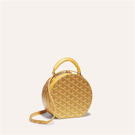 goyard trunk bag|Goyard alto hatbox trunk bag.